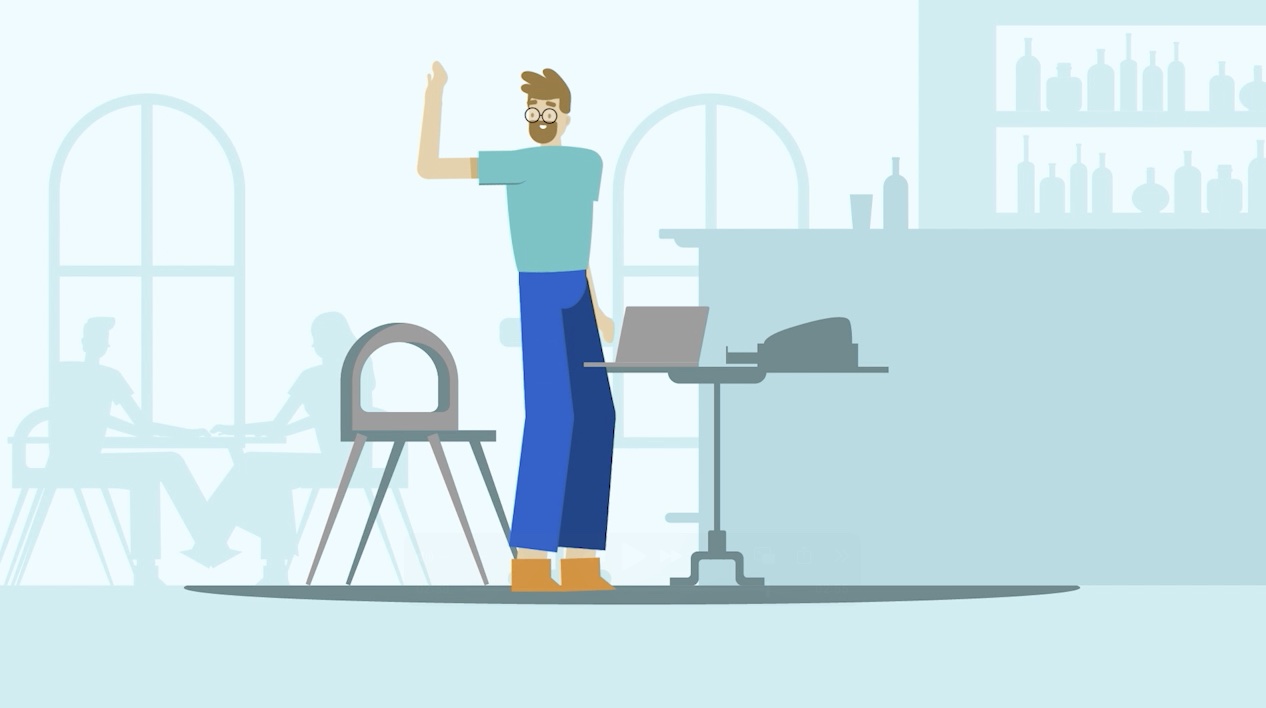 Vignette de la vidéo pour expliquer le fonctionnement de l'application CERESPRO qui gère les restaurants